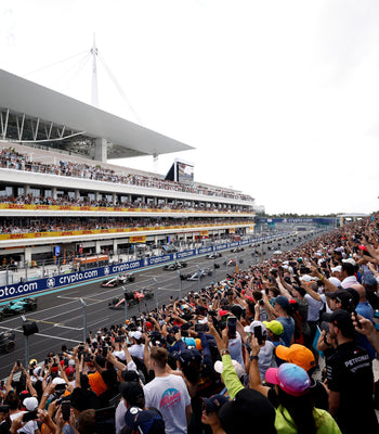 Spectators at the Miami F1 Grand Prix.