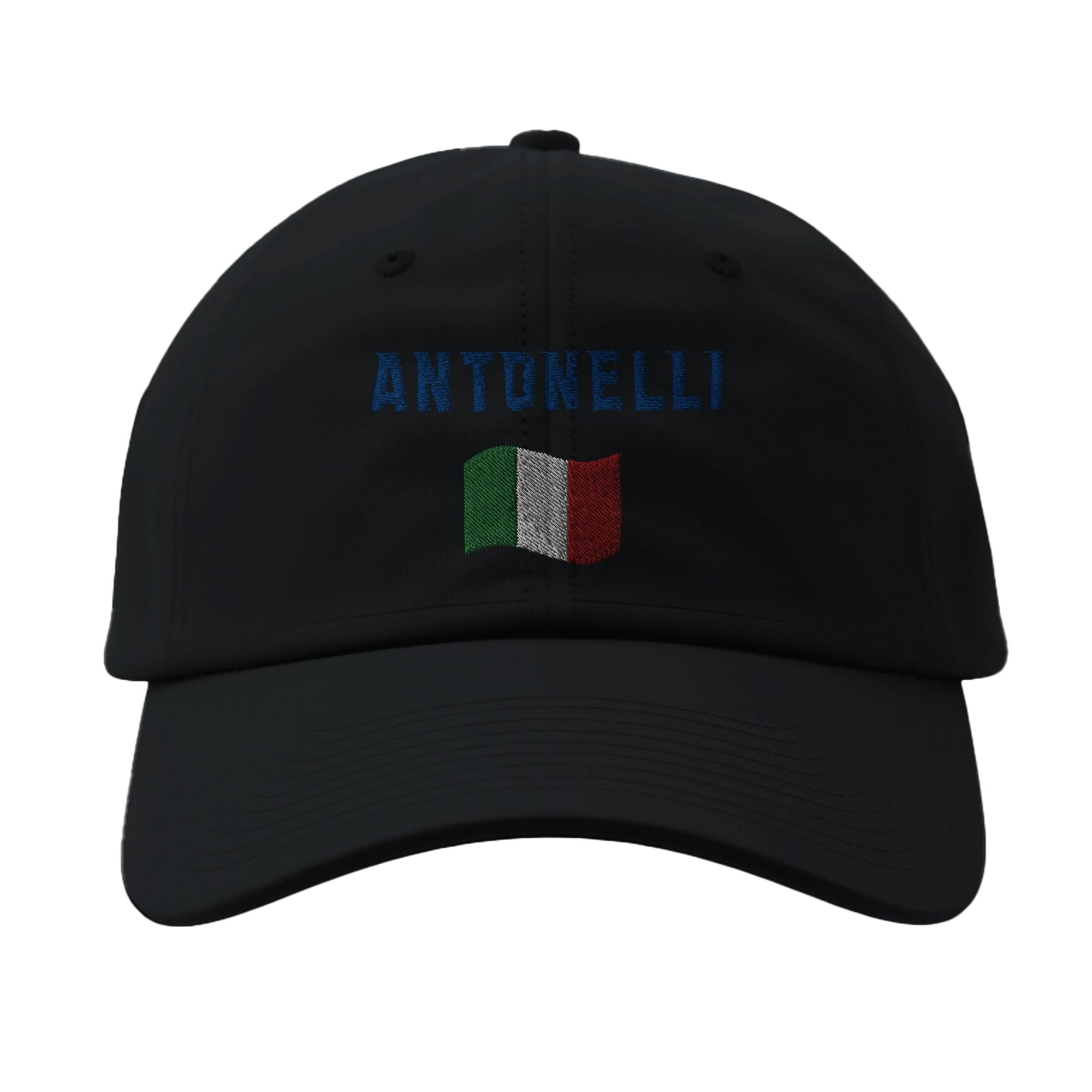 f111 merch black color baseball-cap with antonelli branding.
