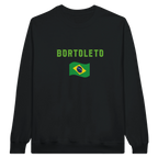 f111 merch black color sweatshirt1 with gabriel-bortoleto branding.