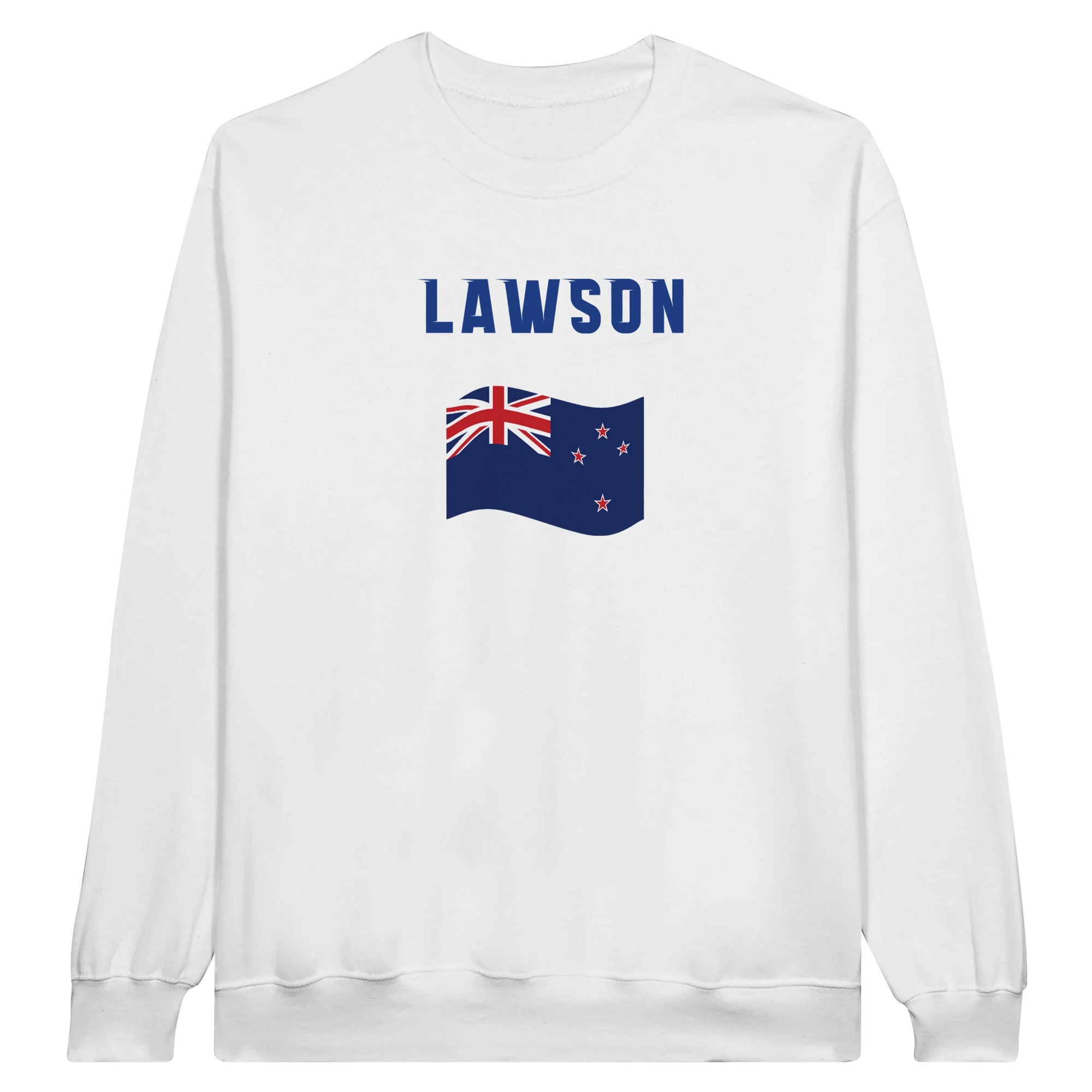 f111 merch white color sweatshirt1 with liam-lawson branding.