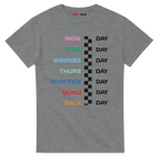 f111 merch sport-grey color t-shirt with race_week branding.