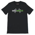 f111 merch black color t-shirt1 with gabriel-bortoleto branding.