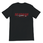 f111 merch black color t-shirt1 with oliver-bearman branding.