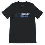 f111 merch black color t-shirt1 with pierre-gasly branding.