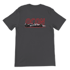 f111 merch dark-grey color t-shirt1 with esteban-ocon branding.