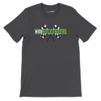 f111 merch dark-grey color t-shirt1 with nico-hulkenberg branding.