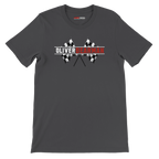 f111 merch dark-grey color t-shirt1 with oliver-bearman branding.