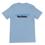 f111 merch light-blue color t-shirt1 with franco-colapinto branding.