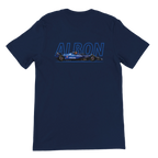 f111 merch navy color t-shirt1 with alex-albon branding.