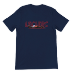 f111 merch navy color t-shirt1 with charles-leclerc branding.