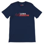 f111 merch navy color t-shirt1 with lewis-hamilton branding.