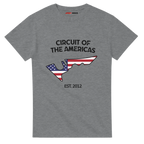 f111 merch sport-grey color t-shirt1 with circuit-of-the-americas branding.