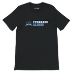 f111 merch black color t-shirt2 with fernando-alonso branding.