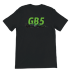 f111 merch black color t-shirt2 with gabriel-bortoleto branding.