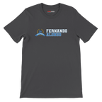 f111 merch dark-grey color t-shirt2 with fernando-alonso branding.