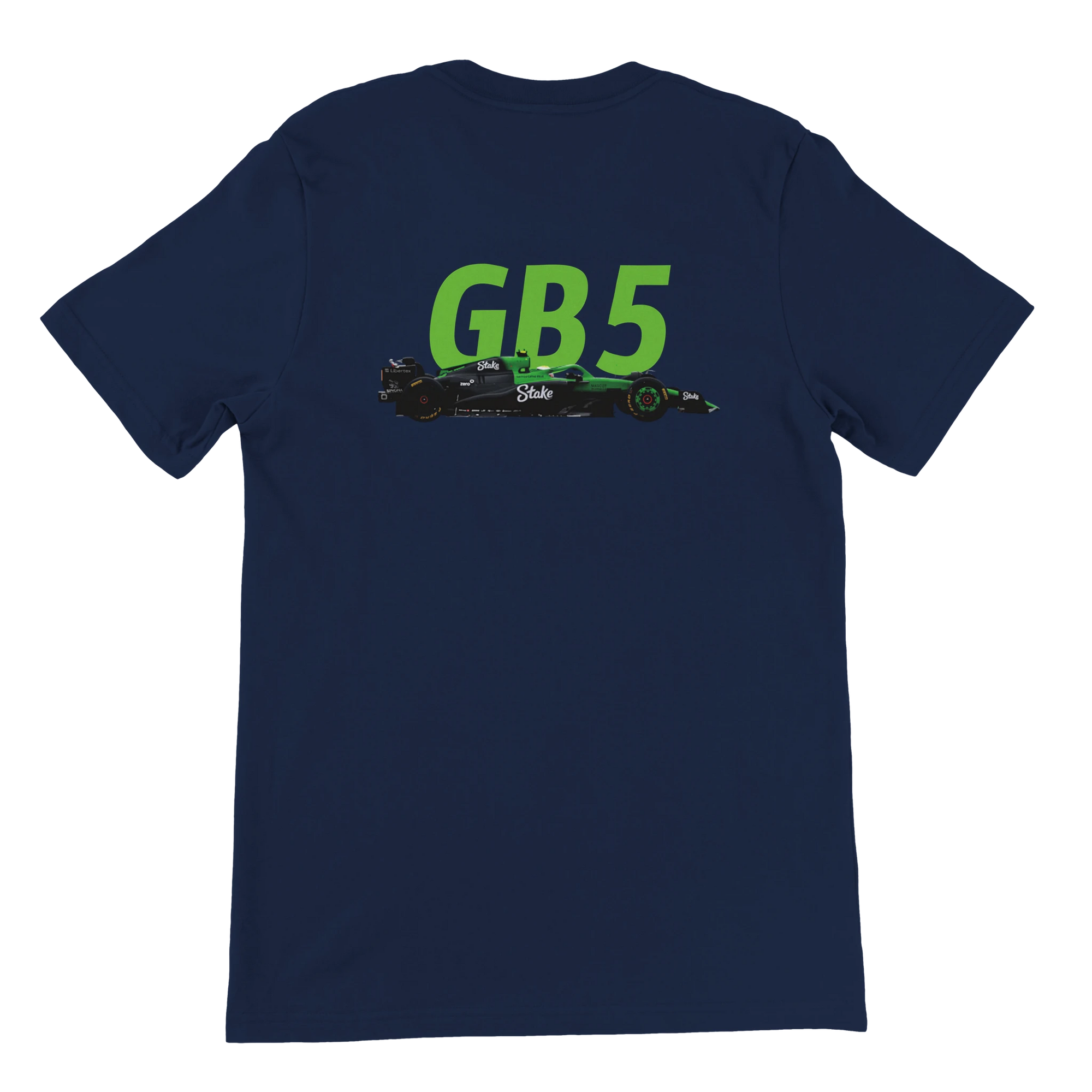 f111 merch navy color t-shirt2 with gabriel-bortoleto branding.