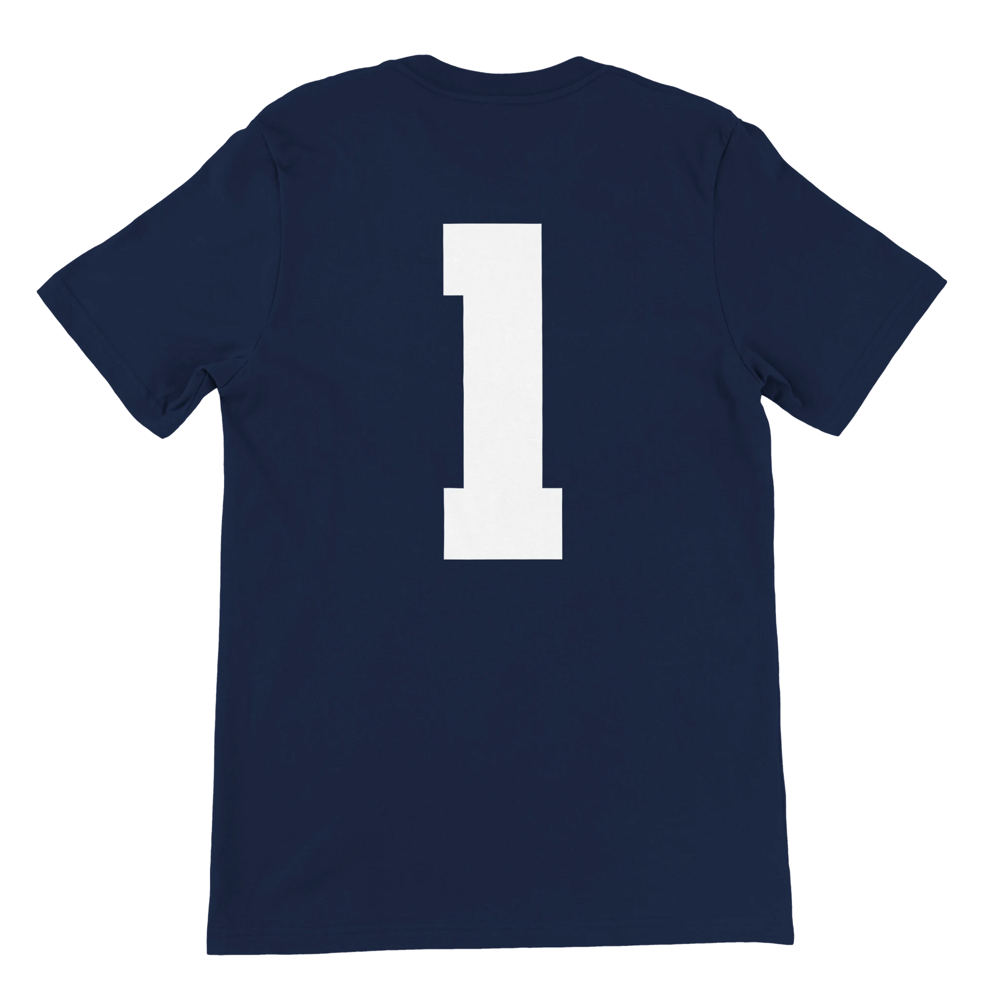 f111 merch navy color t-shirt3 with max-verstappen branding.